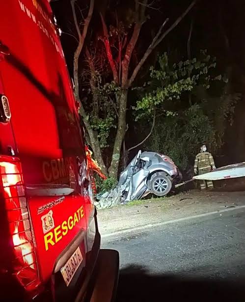 Acidente entre carro e carreta deixa uma vítima fatal na BR-285, no Noroeste do RS