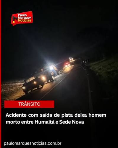 Acidente de trânsito na estrada entre Humaitá e Sede Nova deixa uma vítima fatal