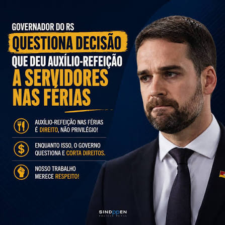 STF barra tentativa de Leite de retirar auxílio-refeição de servidores nas férias